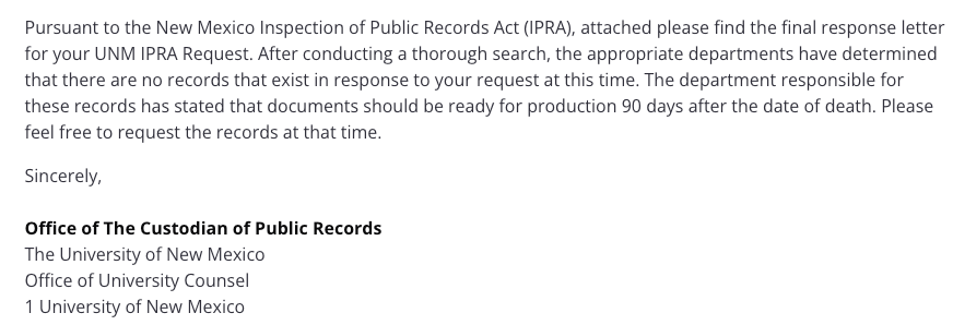 Autopsy Results in Albert Peña's case not expected until late April