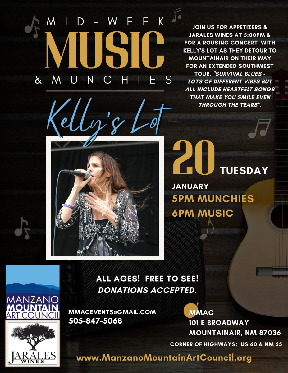 Mid-Week Music & Munchies at MMAC: Live with Kelly’s Lot