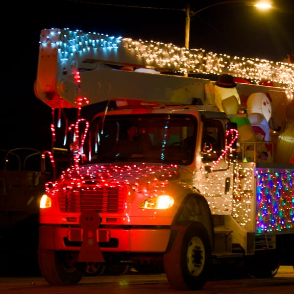 Mountainair Christmas Parade and Luminaria Art Show