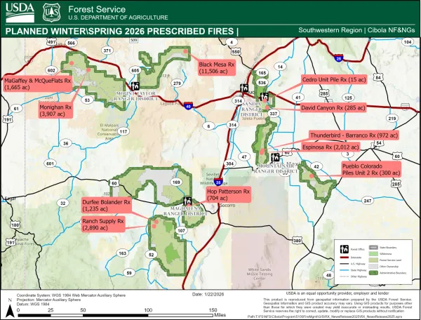 USFS and NPS Prepare Prescribed Burns